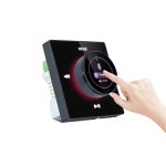 ⁦نسخ نسخ مكبر صوت جداري بمقبض تحكم وشاشة ملونة LCD - بلوتوث⁩ - الصورة ⁦6⁩